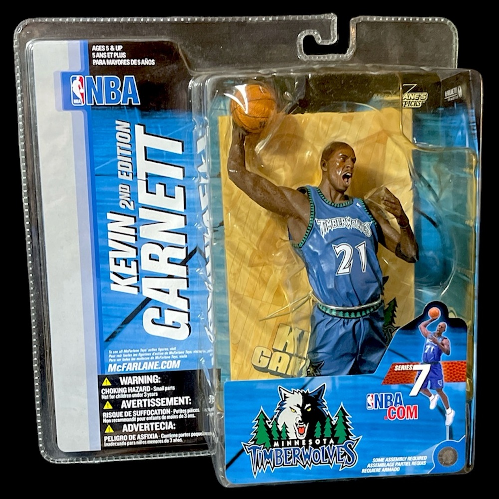 2004 McFarlane NBA Series 7 KEVIN GARNETT 2nd Edition Timberwolves Figure